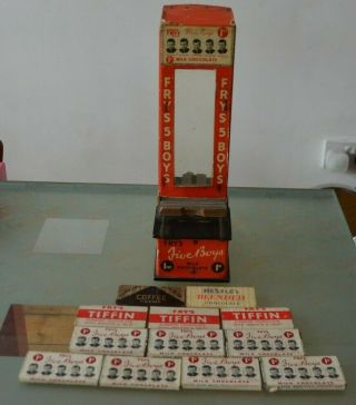 Frys 5 Five Boys Chocolate Bar Dispenser 1930 