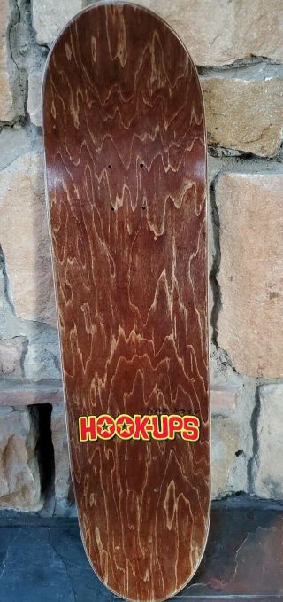 Hook - Ups Princess Peach Skateboard Deck Vintage NOS Hookups 5