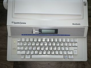 WordSmith 250 Dictionary Display Electric Typewriter Smith Corona Vintage 4