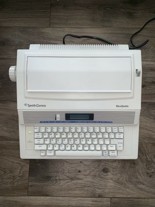 WordSmith 250 Dictionary Display Electric Typewriter Smith Corona Vintage 5