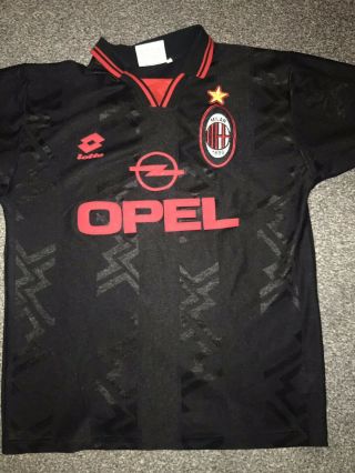 Ac Milan 3rd Shirt 1996/97 Large Rare And Vintage