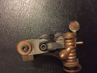 04 Vintage Bernards Garage Hand Crafted Bronze Uk Power Liner Tattoo Machine 8