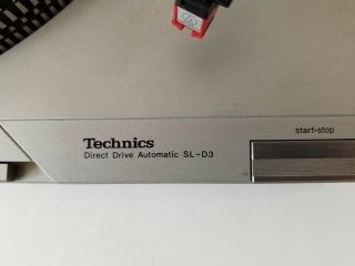 Vintage Technics SL - D3 Direct Drive Automatic Turntable,  dcover,  SHIP 4