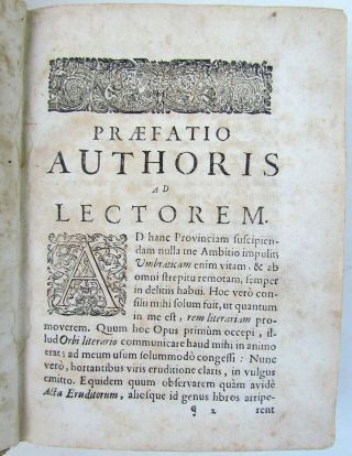 1710 ANTIQUE VELLUM BOUND BOOK by THOMAS POPE BLOUNT 3