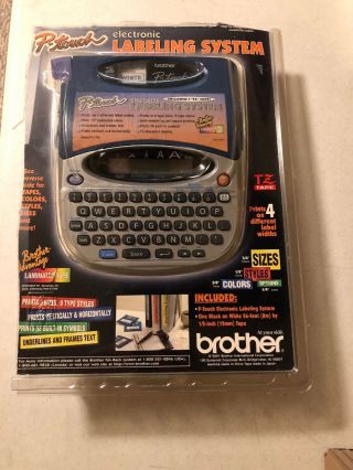Brother P - Touch Pt - 1750 Label Thermal Printer Nib C.  2001 Vintage
