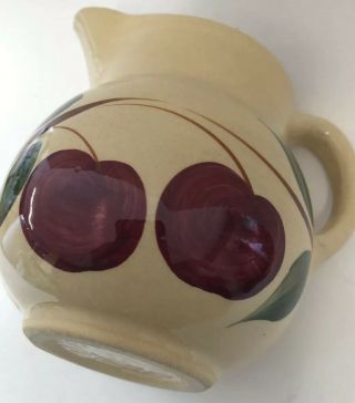 Vintage Watt Pottery Double Apple Creamer / Pitcher - Hard To Find