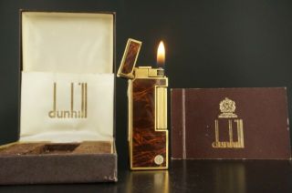 Dunhill Rollagas Lighter - Orings Vintage W/box 879