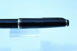 Vintage Montblanc No.  22 Fountain Pen Piston Filler 14kt Nib 3