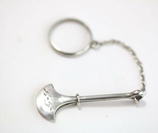 Rare Sterling Silver Ring Finger Skirt Lifter/Holder 2