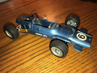 Schuco 1074 Ford Matra Formel Formula 1 Vintage Wind Up Race Car - Or?