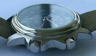 Vintage Poljot Russian stainless steel Alarm mens watch,  limited edition 70/500 4