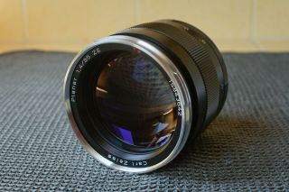 Zeiss Planar T 85mm F/1.  4 Mf Ze Lens For Canon -,  Rarely