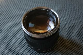 ZEISS Planar T 85mm f/1.  4 MF ZE Lens For Canon -,  rarely 2