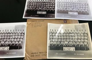 Vintage 1944 Platoon 343 US Marine Corps San Diego California Photos 5