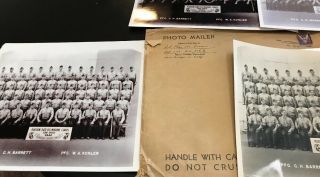 Vintage 1944 Platoon 343 US Marine Corps San Diego California Photos 6