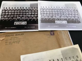 Vintage 1944 Platoon 343 US Marine Corps San Diego California Photos 7