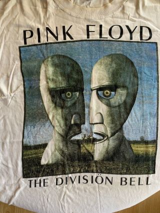 Vintage Pink Floyd The Division Bell Tour T Shirt 1994 Shirt