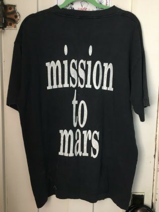 Vintage 90s Smashing Pumpkins Mission to Mars t shirt XL 2