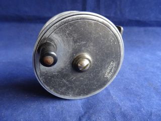 A Vintage 2 3/4 " Foster Bros.  Of Ashbourne Alloy Trout Fly Reel