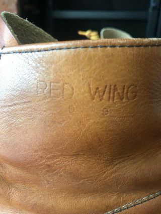 Vintage 1970’s Red Wing Boots Rare Cool Already Broken In