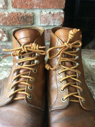 Vintage 1970’s Red Wing Boots Rare Cool Already broken in 2