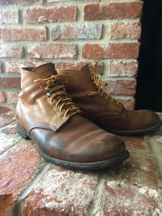 Vintage 1970’s Red Wing Boots Rare Cool Already broken in 4