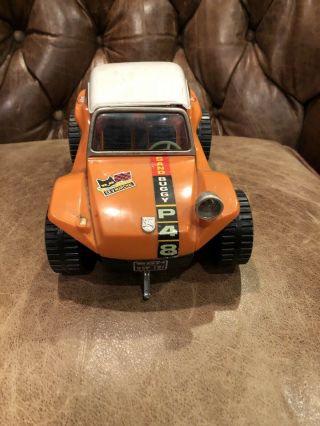 Taiyo Vintage Meyers Manx Vw Dune Buggy Japan Tin / Plastic Toy Car