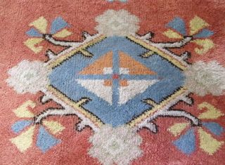 JOHN LEWIS Large Handknotted TURKISH Wool Rug HANDMADE CARPET Oriental 8.  8x5.  3ft 6