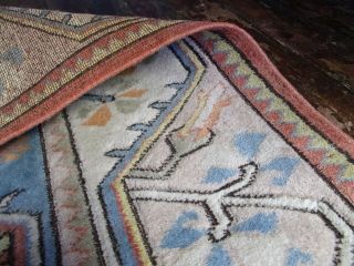 JOHN LEWIS Large Handknotted TURKISH Wool Rug HANDMADE CARPET Oriental 8.  8x5.  3ft 9