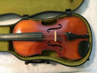 16 " Knilling Viola With Bow And Vintage Lifton Case