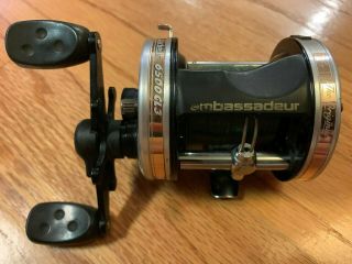 ABU Garcia Ambassadeur 6500 CL3 Baitcasting Reel,  Box & Papers - Made in Sweden 3