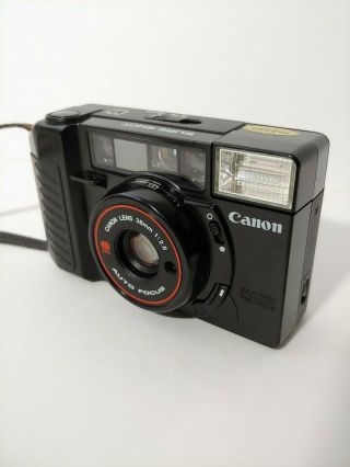 Vintage Canon Sure Shot AF35M II 35mm Film Camera 38mm f/2.  8 3