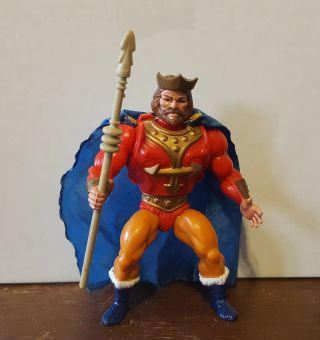 Rare Vintage Motu Masters Of The Universe King Randor Action Figure Complete