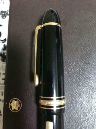 1992s MontBlanc Fountain Pen Vintage Meisterstuck No 149 4810 18K 750 B Nib 9