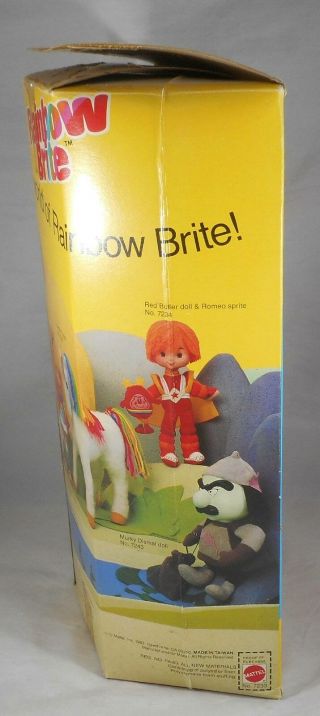 Vintage 1980s Mattel Rainbow Brite Doll Twink Sprite MIB 2