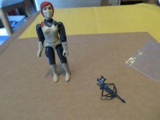 Vintage Gi Joe Arah Counter Intelligence Scarlett Hasbro Complete 1982 - 1983