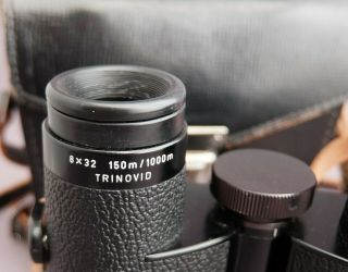 Vintage Leitz (Leica) Trinovid 8x32 binoculars,  very carefully,  in case 3