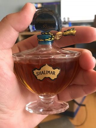 Vintage Shalimar perfume Guerlain Paris. 3