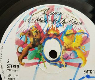 Queen A Night At The Opera Vinyl LP FULLY SIGNED VERY RARE 6