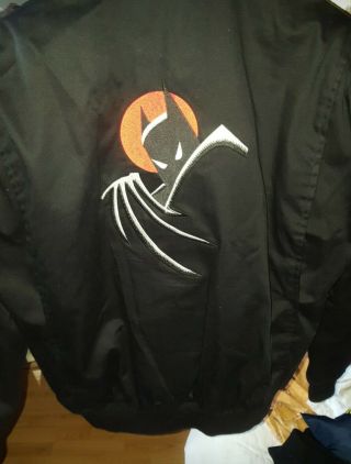 Batman The Animated Series 1992 VTG Jacket Sz L BTAS Rare Crew jacket 2