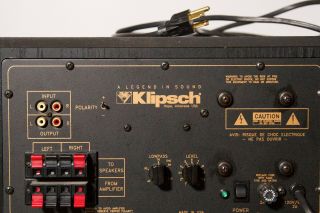Klipsch Audiophile Vintage Home Surround Sound Speaker System 7
