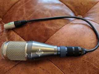 Vintage Telefunken Ribbon Microphone Mic Weird And Rare