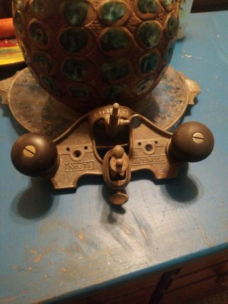 Vintage Stanley No.  71 Router Plane Very