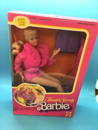 1980 Beauty Secrets Barbie Doll Nrfb Superstar Era Vintage 80 