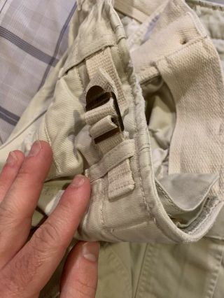 Vintage Polo Ralph Lauren Men’s Cargo Shorts Distressed Thick Heavy Size 36 4
