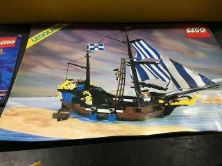 Lego 6274 Vintage Pirate Caribbean Clipper Boat Ship Set Complete Boxed