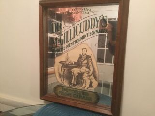VINTAGE DR.  McGILLICUDDY’S IMPORTED MENTHOL SCHNAPPS MIRROR SIGN 5