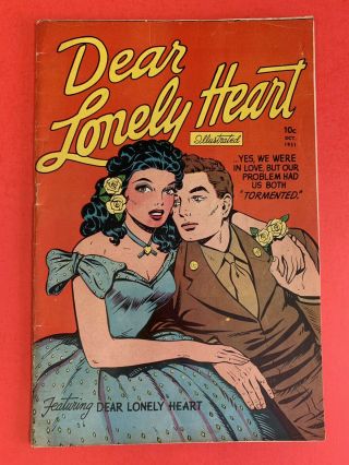 Dear Lonely Heart 2 (1951) Vintage Romance Comic - Great Art - Iger Shop