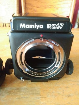 Vintage Mamiya RZ67 Professional 120 Camera With 2 Mamiya Sekor Lens F=180mm 3