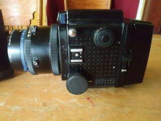 Vintage Mamiya RZ67 Professional 120 Camera With 2 Mamiya Sekor Lens F=180mm 4